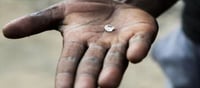 Woman Mineworker finds 2.08 Carat Diamond!!